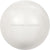 Swarovski Pearls Round (5810) Crystal White-Swarovski Pearls-2mm - Pack of 50-Bluestreak Crystals
