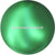 Swarovski Pearls Round Half Drilled (5818) Crystal Eden Green-Swarovski Pearls-6mm - Pack of 10-Bluestreak Crystals