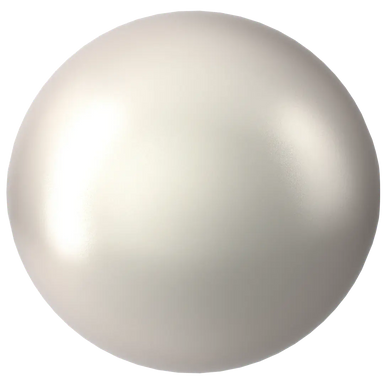 Swarovski Pearls Round Half Drilled (5818) Crystal Iridescent Dove Grey - Bluestreak Crystals