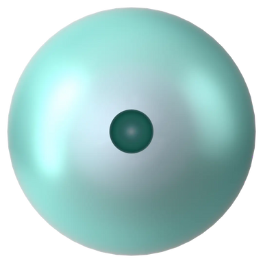 Swarovski Pearls Round Half Drilled (5818) Crystal Iridescent Light Turquoise - Bluestreak Crystals