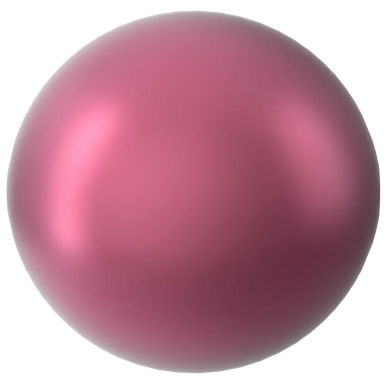 Swarovski Pearls Round Half Drilled (5818) Crystal Mulberry Pink - Bluestreak Crystals