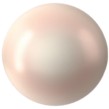 Swarovski Pearls Round Half Drilled (5818) Crystal Pearlescent White - Bluestreak Crystals