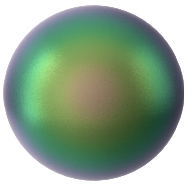 Swarovski Pearls Round Half Drilled (5818) Crystal Scarabaeus Green - Bluestreak Crystals