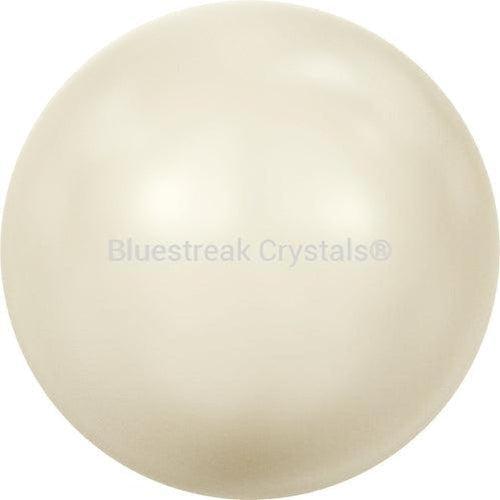 Swarovski Pearls Round No Hole (5809) Crystal Cream-Swarovski Pearls-1.5mm - Pack of 100-Bluestreak Crystals