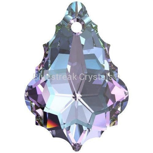 Swarovski Pendants Baroque (6090) Crystal Vitrail Light-Swarovski Pendants-16mm - Pack of 1-Bluestreak Crystals