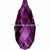 Swarovski Pendants Briolette (6010) Amethyst-Swarovski Pendants-11mm - Pack of 1-Bluestreak Crystals