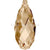 Swarovski Pendants Briolette (6010) Crystal Golden Shadow-Swarovski Pendants-11mm - Pack of 1-Bluestreak Crystals
