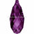 Swarovski Pendants Briolette (6010) Fuchsia-Swarovski Pendants-11mm - Pack of 1-Bluestreak Crystals