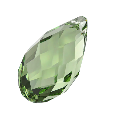 Swarovski Pendants Briolette (6010) Recreated Peridot - Bluestreak Crystals