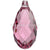 Swarovski Pendants Briolette (6010) Rose-Swarovski Pendants-11mm - Pack of 1-Bluestreak Crystals