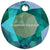 Swarovski Pendants Classic Cut (6430) Emerald Shimmer-Swarovski Pendants-8mm - Pack of 4-Bluestreak Crystals