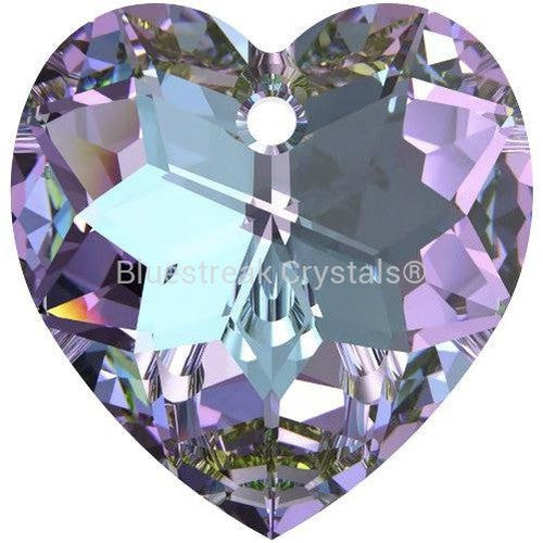 Swarovski Pendants Classic Heart (6215) Crystal Vitrail Light-Swarovski Pendants-18mm - Pack of 1-Bluestreak Crystals
