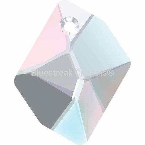 Swarovski Pendants Cosmic (6680) Crystal AB-Swarovski Pendants-14mm - Pack of 1-Bluestreak Crystals