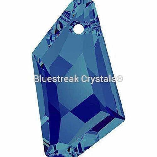 Swarovski Pendants De-Art (6670) Crystal Bermuda Blue P-Swarovski Pendants-18mm - Pack of 1-Bluestreak Crystals