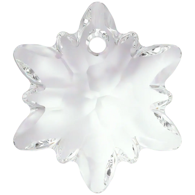 Swarovski Pendants Edelweiss (6748) Crystal - Bluestreak Crystals