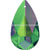 Swarovski Pendants Elegant (6100) Crystal Vitrail Medium-Swarovski Pendants-24mm - Pack of 1-Bluestreak Crystals