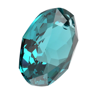 Swarovski Pendants Elliptic Cut (6438) Blue Zircon - Bluestreak Crystals