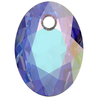 Swarovski Pendants Elliptic Cut (6438) Crystal AB - Bluestreak Crystals