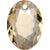 Swarovski Pendants Elliptic Cut (6438) Crystal Golden Shadow-Swarovski Pendants-9mm - Pack of 4-Bluestreak Crystals