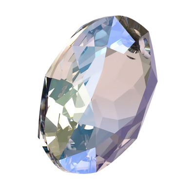 Swarovski Pendants Elliptic Cut (6438) Crystal Shimmer - Bluestreak Crystals