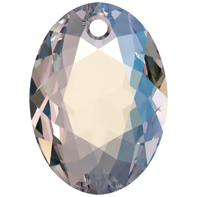 Swarovski Pendants Elliptic Cut (6438) Crystal Shimmer - Bluestreak Crystals