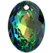 Swarovski Pendants Elliptic Cut (6438) Crystal Vitrail Medium P - Bluestreak Crystals