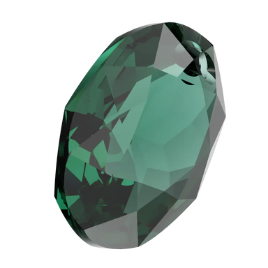 Swarovski Pendants Elliptic Cut (6438) Emerald - Bluestreak Crystals