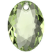 Swarovski Pendants Elliptic Cut (6438) Peridot - Bluestreak Crystals