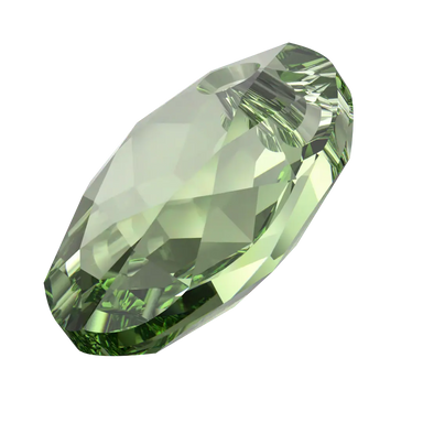 Swarovski Pendants Elliptic Cut (6438) Recreated Peridot - Bluestreak Crystals