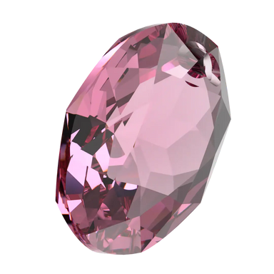 Swarovski Pendants Elliptic Cut (6438) Rose - Bluestreak Crystals