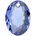 Swarovski Pendants Elliptic Cut (6438) Sapphire - Bluestreak Crystals