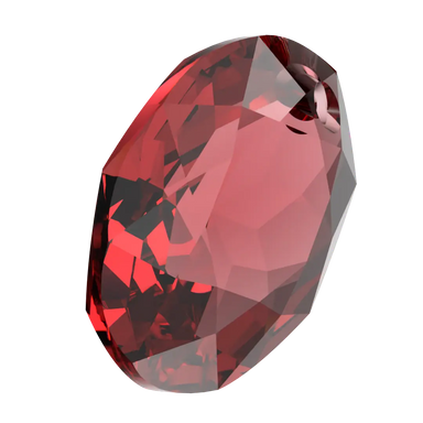 Swarovski Pendants Elliptic Cut (6438) Scarlet - Bluestreak Crystals