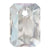 Swarovski Pendants Emerald Cut (6435) Crystal Shimmer-Swarovski Pendants-9mm - Pack of 4-Bluestreak Crystals