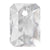 Swarovski Pendants Emerald Cut (6435) Crystal-Swarovski Pendants-9mm - Pack of 4-Bluestreak Crystals