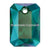 Swarovski Pendants Emerald Cut (6435) Emerald Shimmer-Swarovski Pendants-16mm - Pack of 1-Bluestreak Crystals