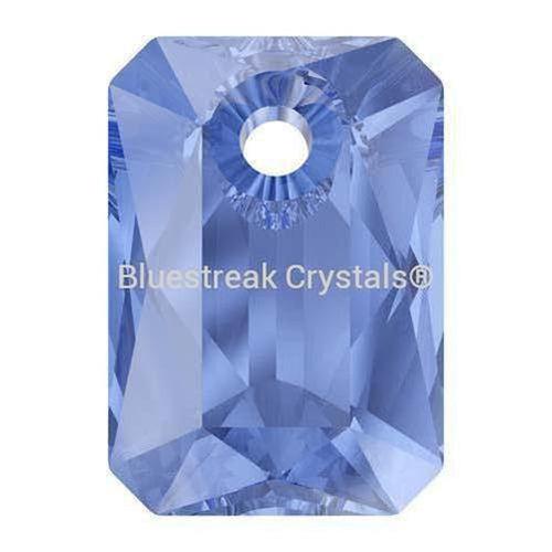 Swarovski Pendants Emerald Cut (6435) Sapphire-Swarovski Pendants-9mm - Pack of 4-Bluestreak Crystals