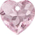 Swarovski Pendants Heart Cut (6432) Light Rose-Swarovski Pendants-8mm - Pack of 4-Bluestreak Crystals