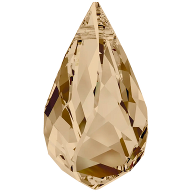 Swarovski Pendants Helix (6020) Crystal Golden Shadow - Bluestreak Crystals