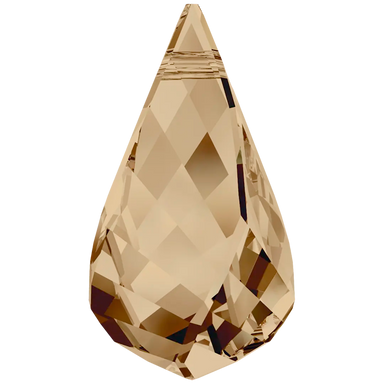 Swarovski Pendants Helix (6020) Crystal Golden Shadow - Bluestreak Crystals