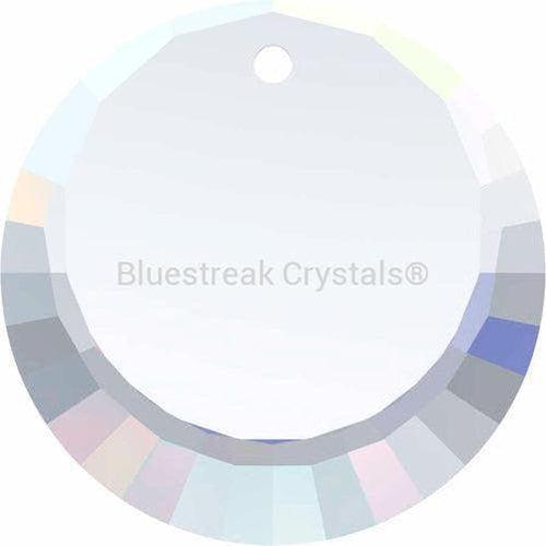 Swarovski Pendants Lunar (6210) Crystal AB-Swarovski Pendants-12mm - Pack of 2-Bluestreak Crystals