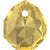 Swarovski Pendants Majestic (6436) Golden Topaz-Swarovski Pendants-9mm - Pack of 2-Bluestreak Crystals