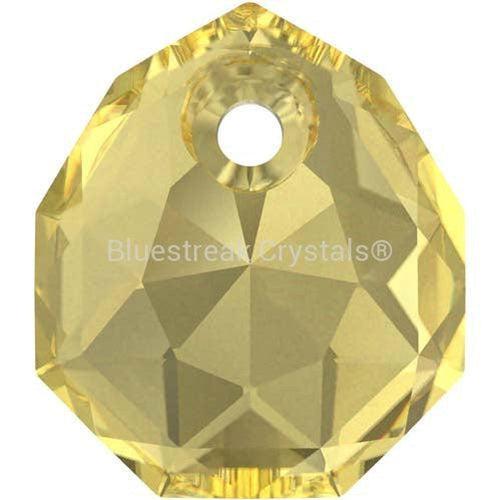 Swarovski Pendants Majestic (6436) Jonquil-Swarovski Pendants-9mm - Pack of 2-Bluestreak Crystals