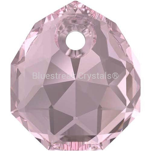 Swarovski Pendants Majestic (6436) Light Rose-Swarovski Pendants-9mm - Pack of 2-Bluestreak Crystals