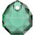 Swarovski Pendants Majestic (6436) Majestic Green-Swarovski Pendants-9mm - Pack of 2-Bluestreak Crystals
