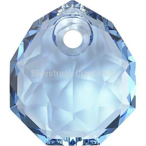 Swarovski Pendants Majestic (6436) Recreated Ice Blue-Swarovski Pendants-9mm - Pack of 2-Bluestreak Crystals