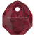 Swarovski Pendants Majestic (6436) Siam-Swarovski Pendants-9mm - Pack of 2-Bluestreak Crystals