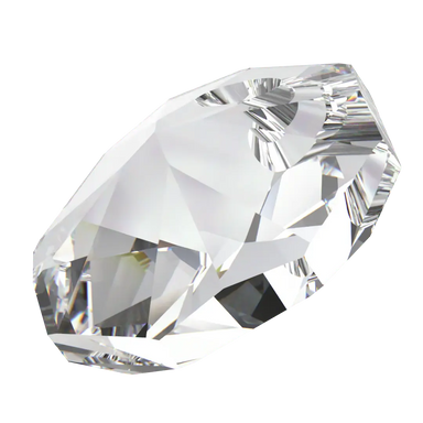 Swarovski Pendants Octagon (6401) Crystal - Bluestreak Crystals
