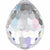 Swarovski Pendants Oval Disco (6002) Crystal AB-Swarovski Pendants-10mm - Pack of 2-Bluestreak Crystals