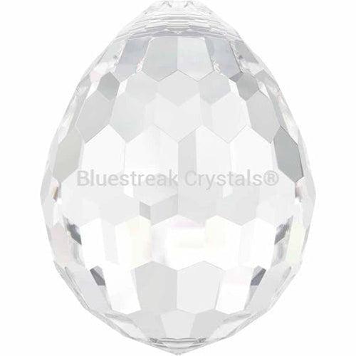 Swarovski Pendants Oval Disco (6002) Crystal-Swarovski Pendants-10mm - Pack of 2-Bluestreak Crystals