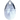 Swarovski Pendants Peardrop (6106) Light Sapphire - Bluestreak Crystals